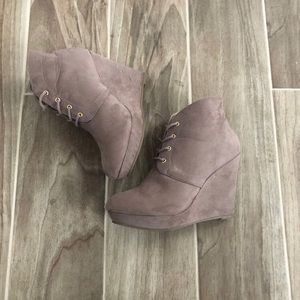 Forever 21 Wedge Booties